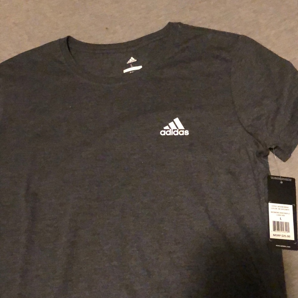 Adidas Women’s Gray T Shirt size L